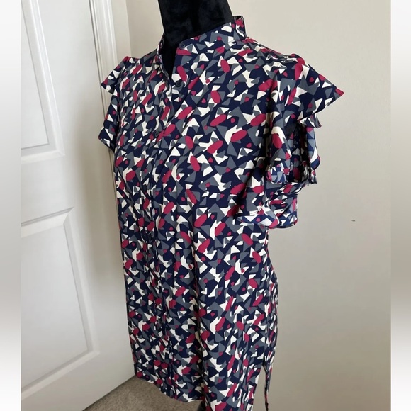 Lauren Ralph Lauren Women’s Multi-Color Blouse Size Medium EUC - Picture 9 of 9